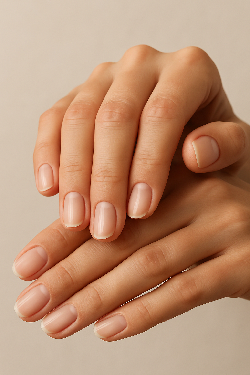 Maniküre ohne Farbe für Frauen und Männer